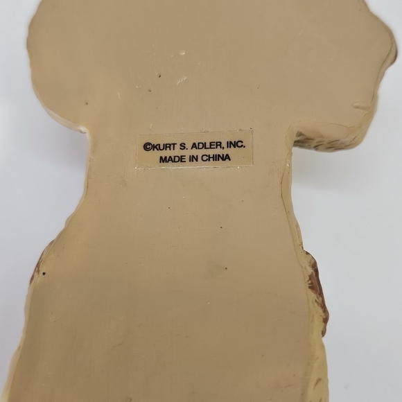 VINTAGE Kurt Alder Wizard of Oz Cowardly Lion Christmas Resin Ornament 1999 - Picture 5 of 6